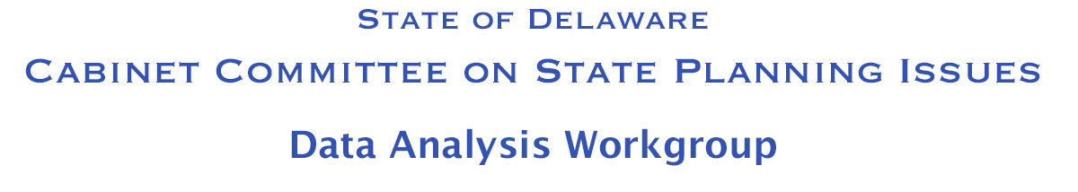 Cabinet Committee on State Planning Issues Data Analysis Workgroup