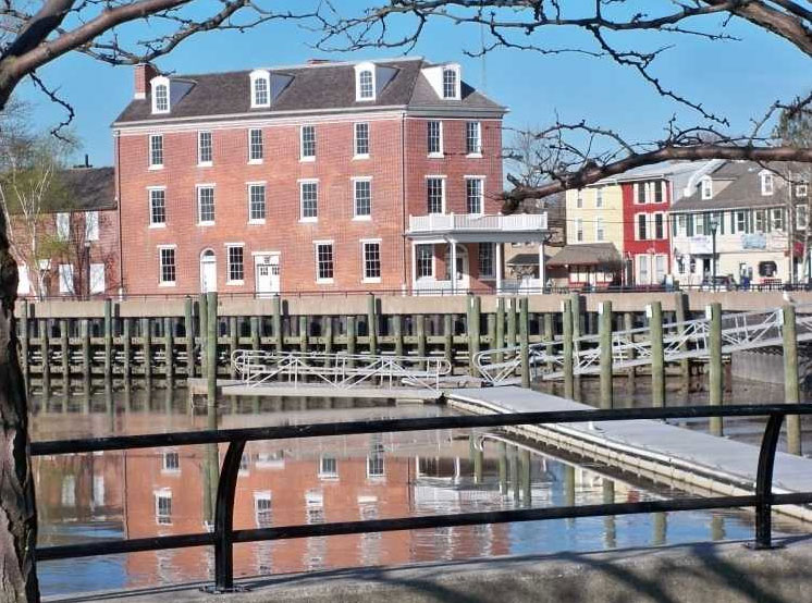 Preservation of the historic river port of Delaware City, Delaware.